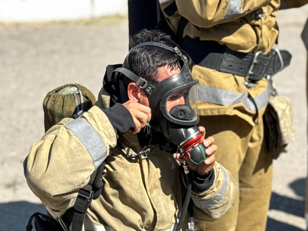 Газодымозащитники повышают своё профессиональное мастерство