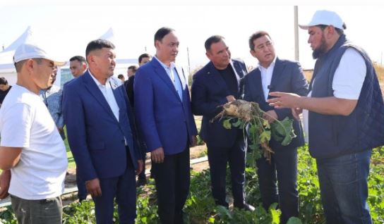 Айдарбек Сапаров ознакомился с ходом развития сахарной отрасли и переработки сельхозпродукции в Жамбылской области