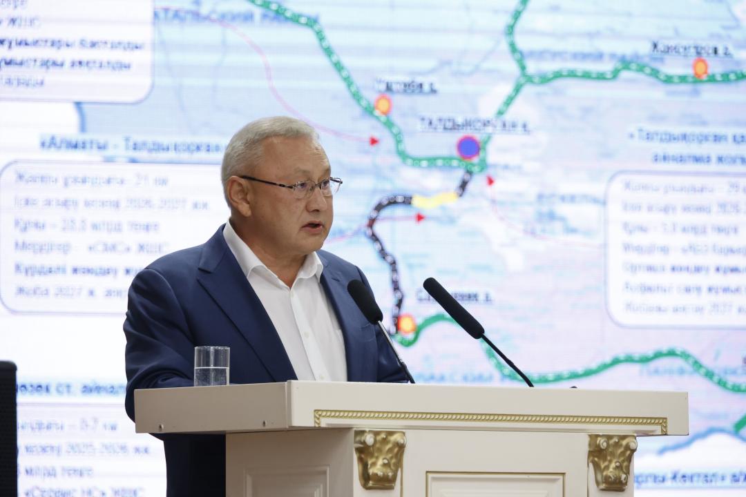 В Жетісу к концу года доля дорог областного значения, находящихся в хорошем состоянии, достигнет 96%