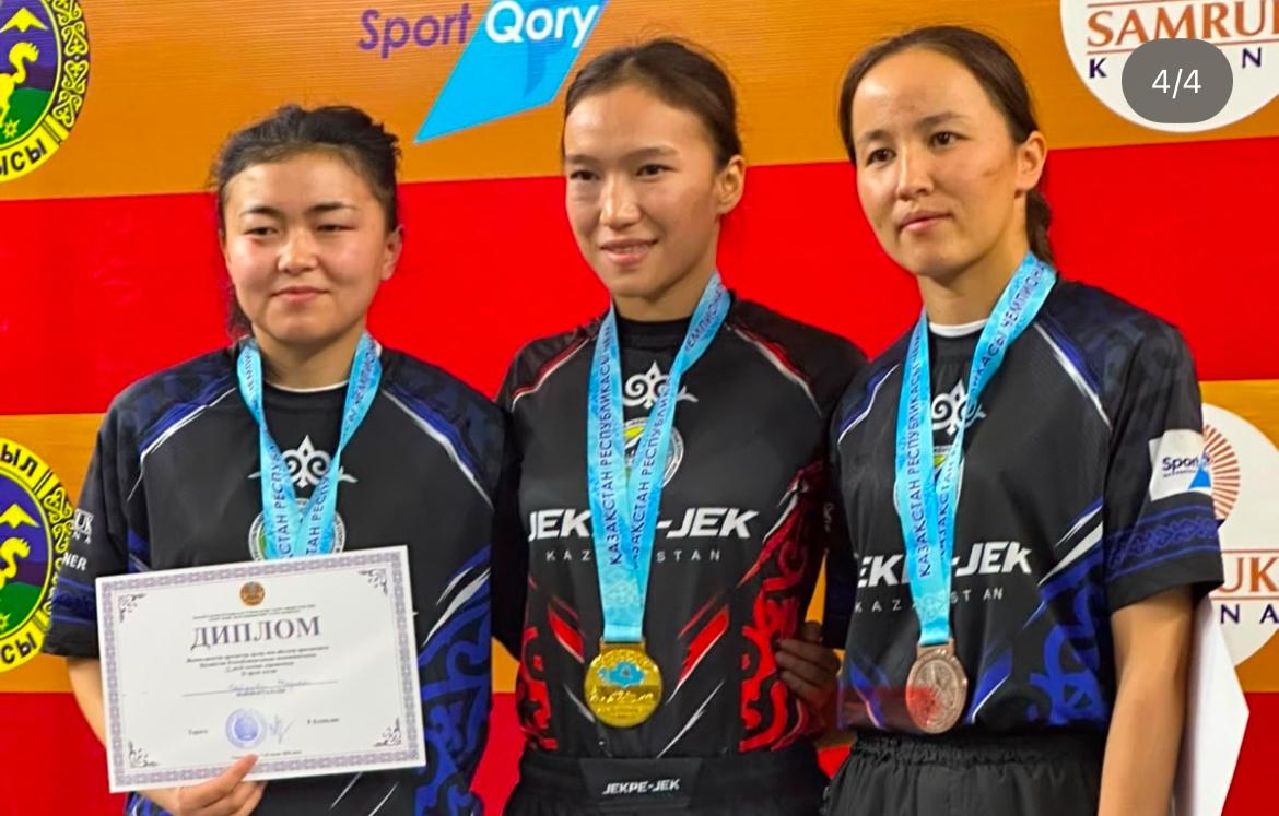 Спортсмены Шымкента стали призёрами чемпионата Республики Казахстан