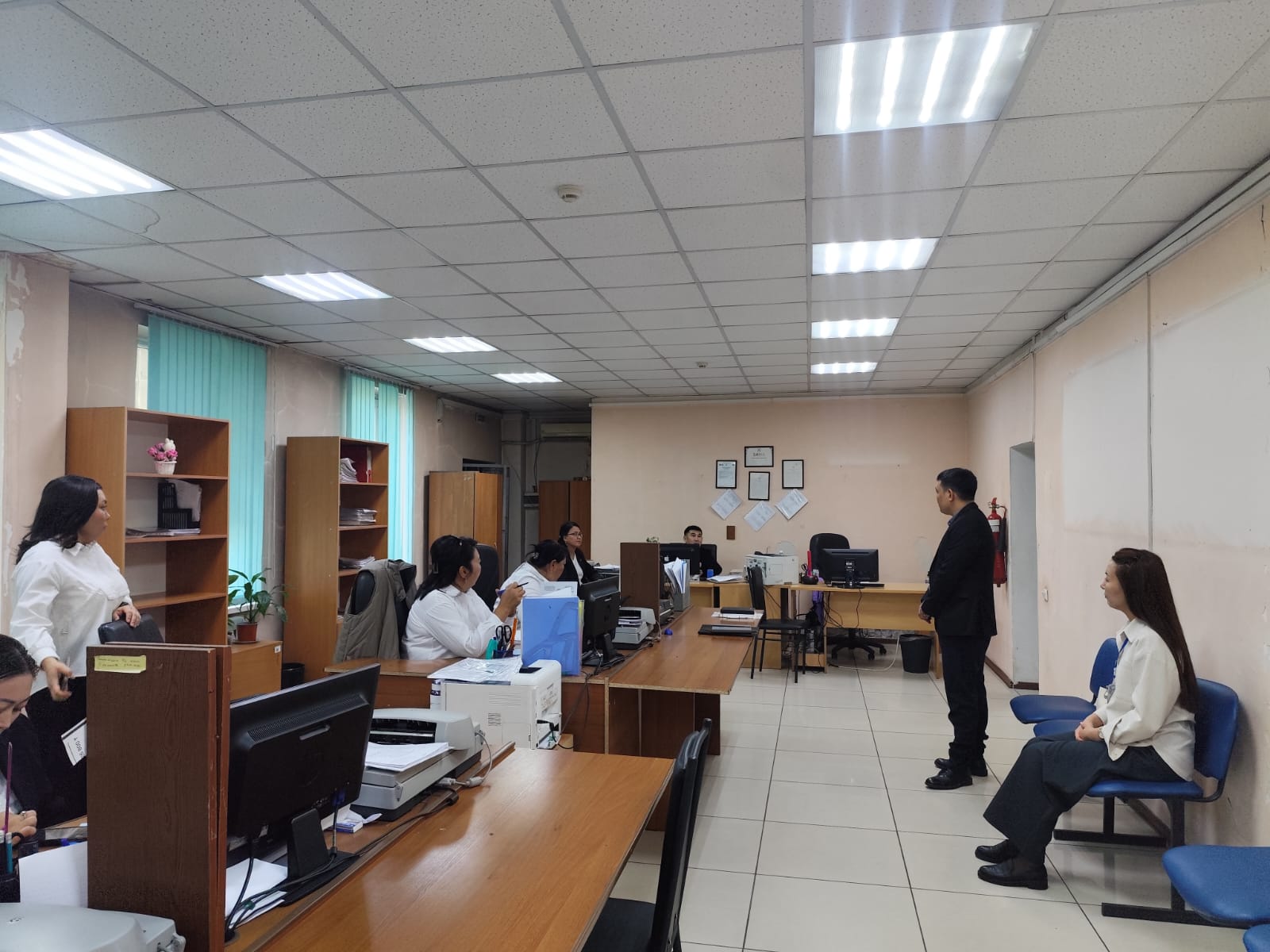 В Талгарском районном отделе по социальному обеспечению проведена техническая учеба.