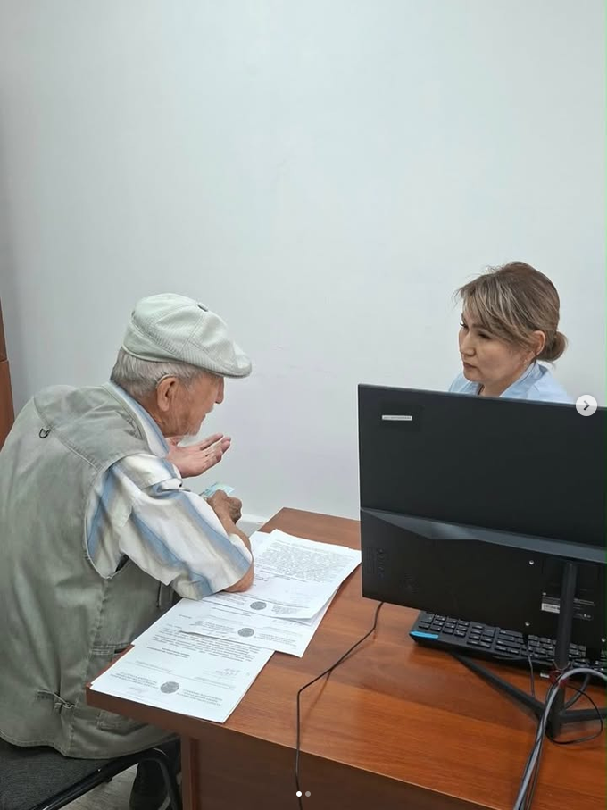 29.09.2026 года в рамках оказания правовой и юридической помощи, руководитель отдела по праворазъяснительной работе и оказанию юридических услуг Департамента юстиции области Ұлытау Рахимжанова Г.А. оказала консультационную помощь.