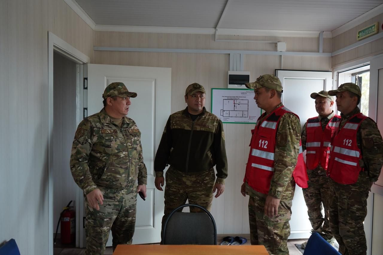 В Келесском районе проверили готовность спасательных объектов к зимнему периоду