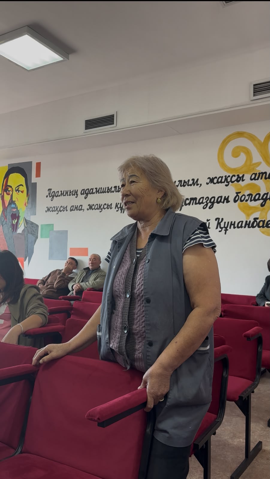 Встреча с жителями села Азат