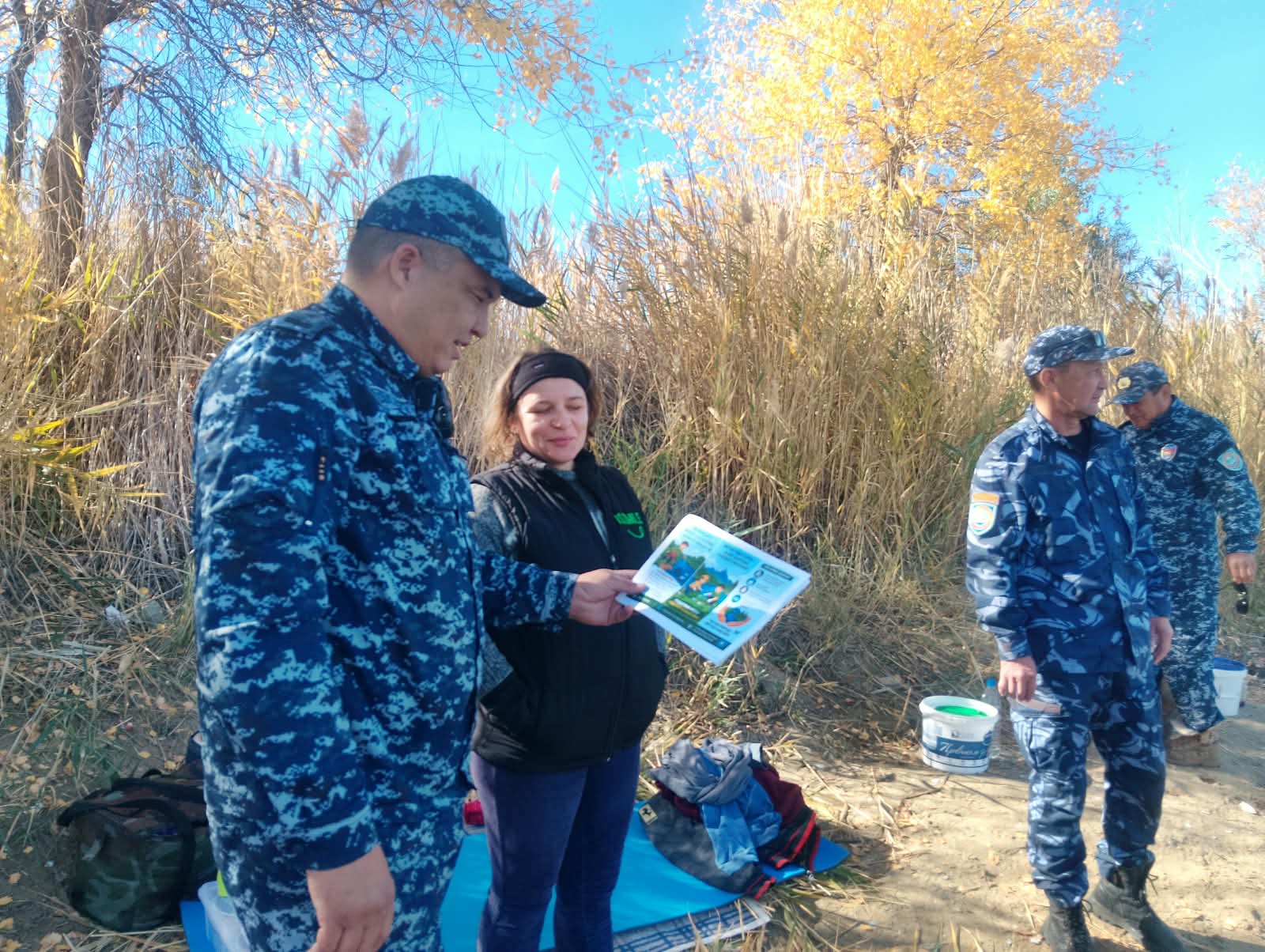 «Таза Қазақстан»: в Жетісу проведён совместный природоохранный рейд