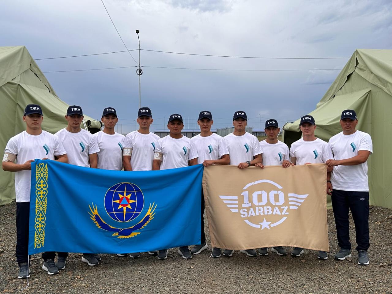 Три команды МЧС Казахстана приняли участие в проекте «100 SARBAZ»