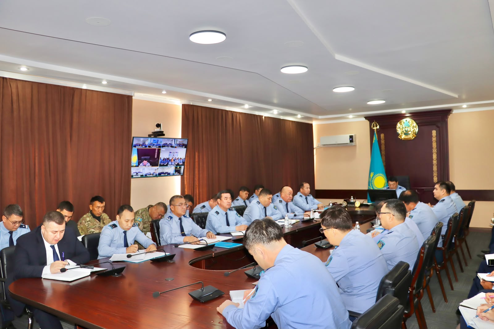 Полиция Кызылорды подвела итоги работы за девять месяцев и определила задачи на предстоящий период