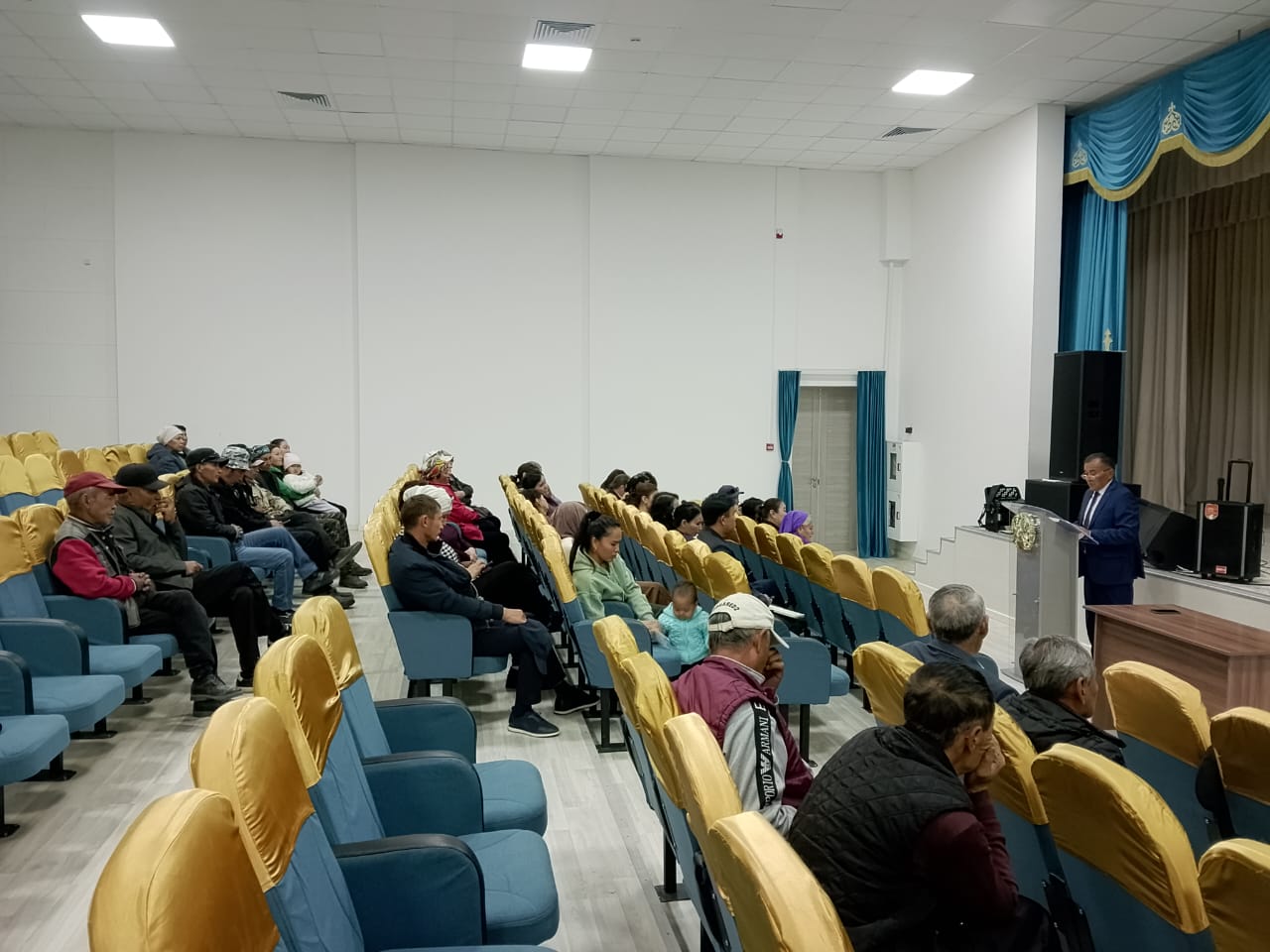 В селе Кальпе прошел встреча с населением!