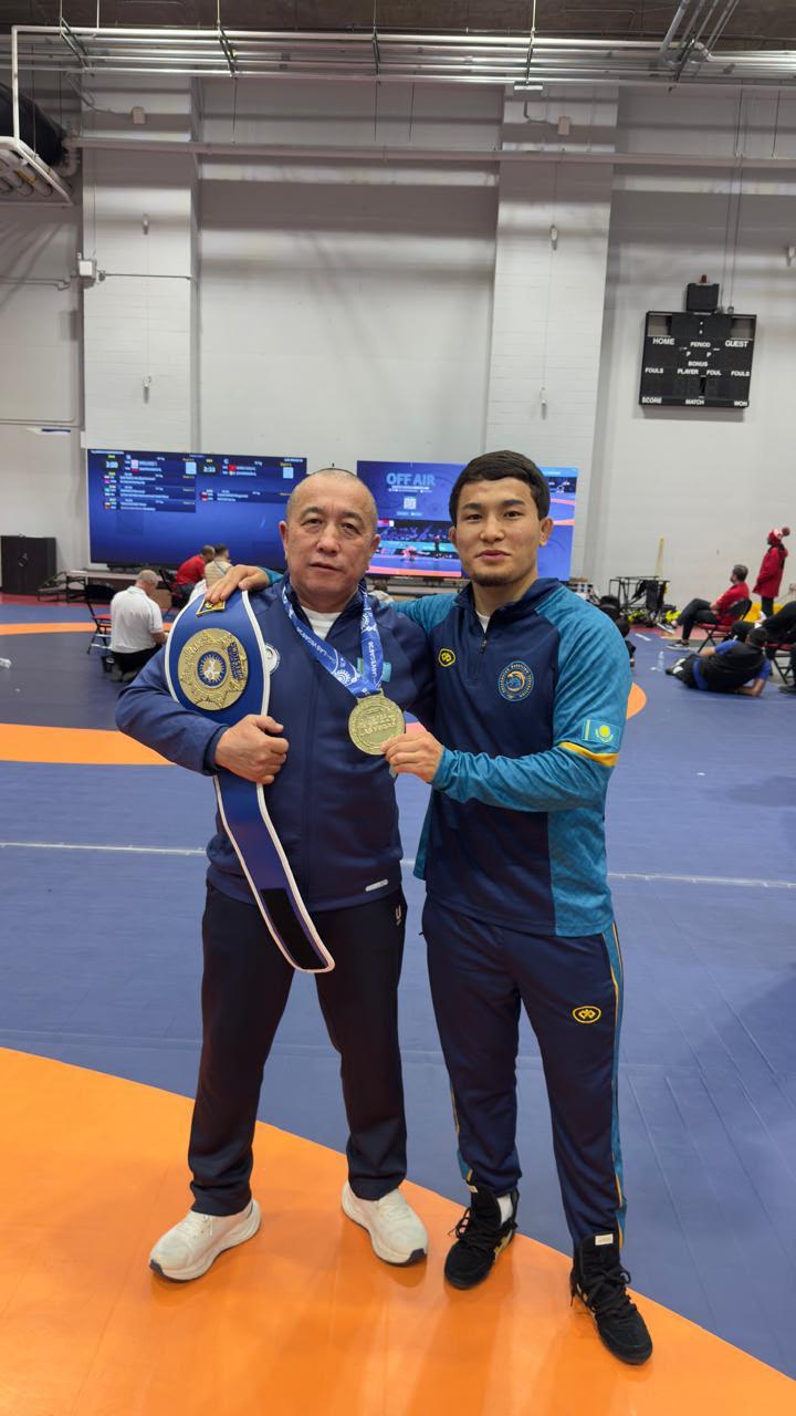 Молодой столичный борец стал чемпионом мира