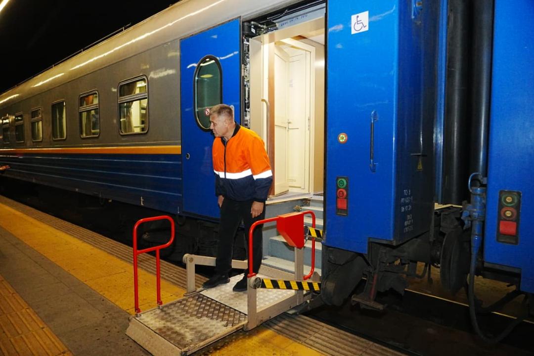 На железнодорожном транспорте совершенствуют безбарьерную среду