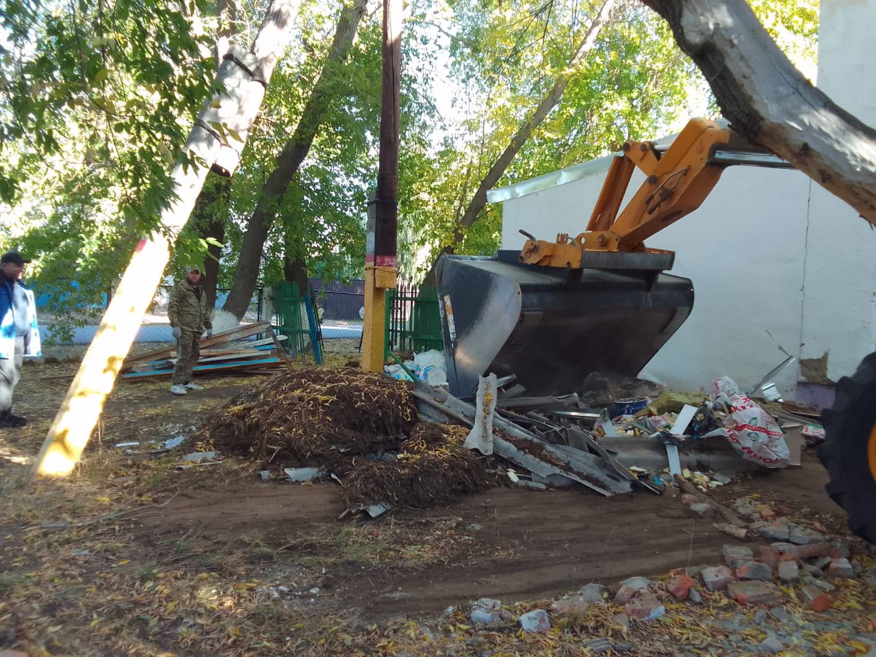 Вывоз строительного мусора после ремонта Тимофеевской ВА