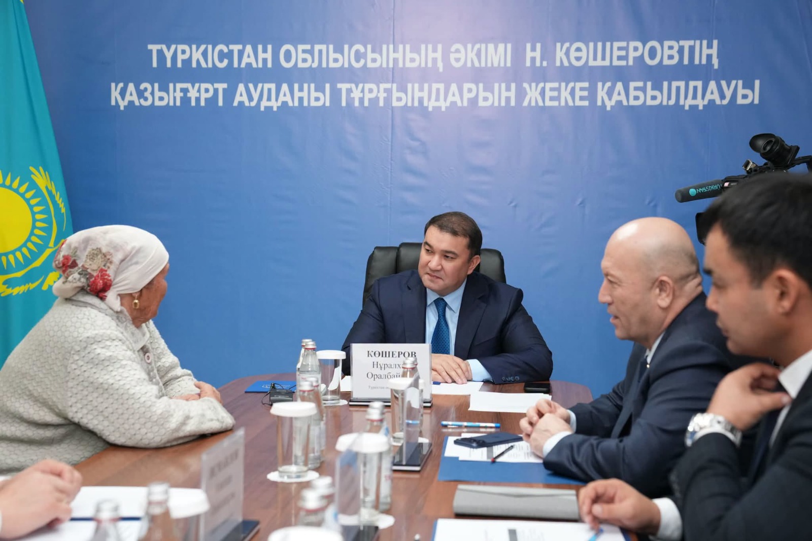 НУРАЛХАН КУШЕРОВ ПРОВЕЛ ЛИЧНЫЙ ПРИЕМ ЖИТЕЛЕЙ КАЗЫГУРТСКОГО РАЙОНА
