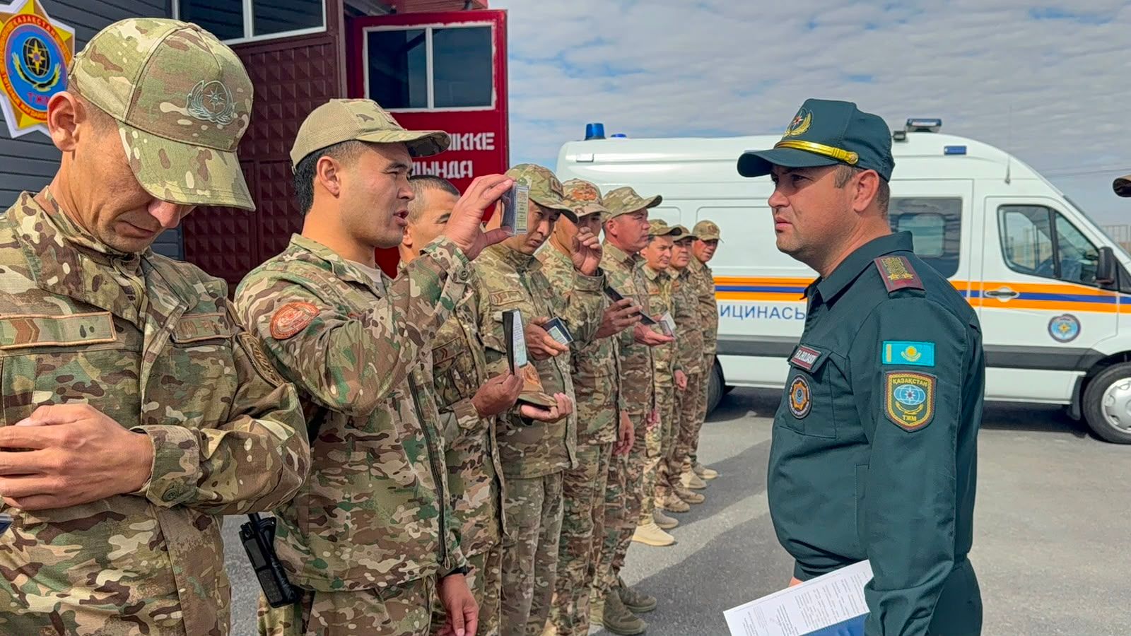 В Туркестанской области проверили готовность экстренных подразделений к зиме