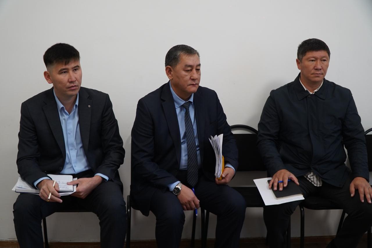 Аким города Тараза Бакытжан Орынбеков провёл личный приём жителей