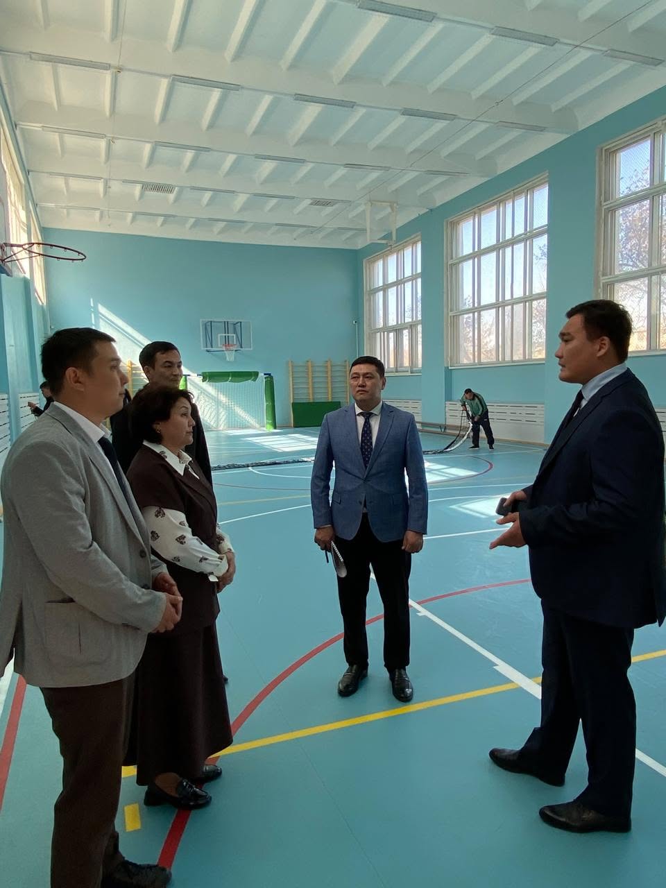 Руководитель департамента посетил организации образования города Байконыр