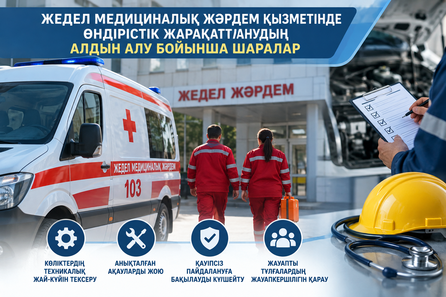 О принимаемых мерах по предупреждению производственного травматизма в службе скорой медицинской помощи