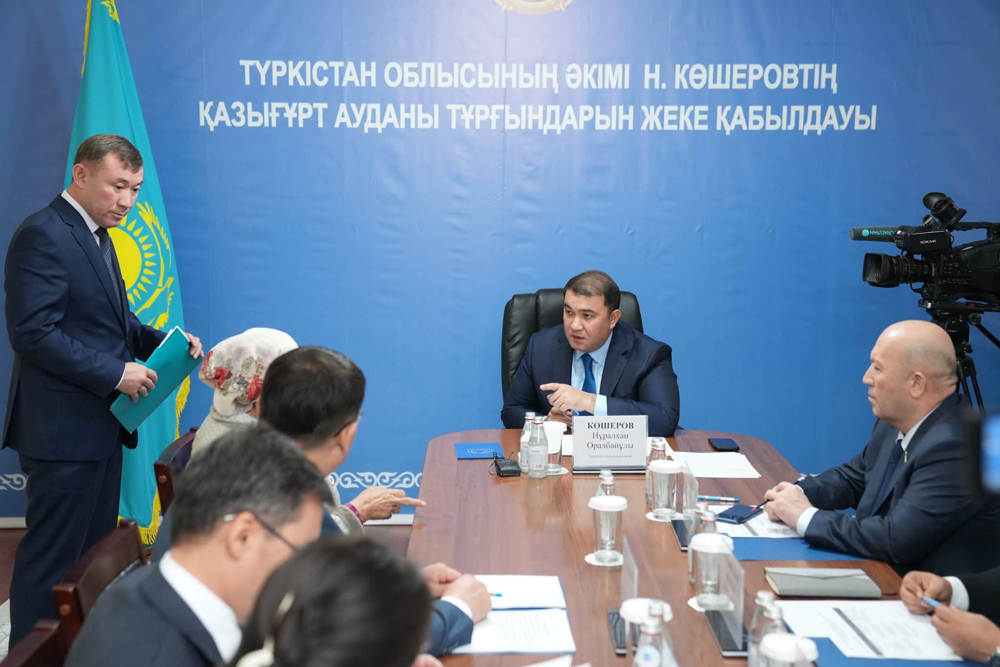 НУРАЛХАН КУШЕРОВ ПРОВЕЛ ЛИЧНЫЙ ПРИЕМ ЖИТЕЛЕЙ КАЗЫГУРТСКОГО РАЙОНА